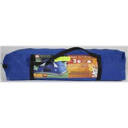 OZARK TENT CABINDOME SETS UP IN 4 MINUTES SLEEPS 3