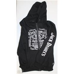 NEW JACK DANIELS ZIP HOODIE MENS SIZE LARGE