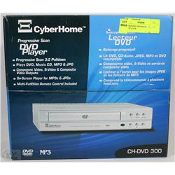 CYBERHOME PROGRESSIVE SCAN DVD PLAYER