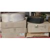 Image 1 : 7 BOXES OF ASSORTED COVE MOULDING INCL BROWN,