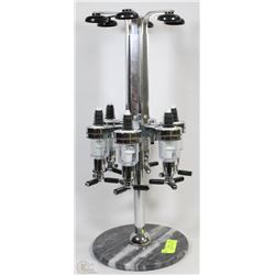 VINTAGE DRINK DISPENSER WITH MARBLE BASE