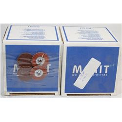 2 CASES OF MERIT POWERLOCK 1 1/2" DIAMETER