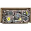 Image 1 : BOX OF ASSORTED KLINGSPOR SANDING WHEELS