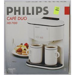 PHILIPS HD7100 CAFE DUO