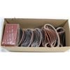 Image 1 : BOX OF ASSORTED BELT SANDPAPER