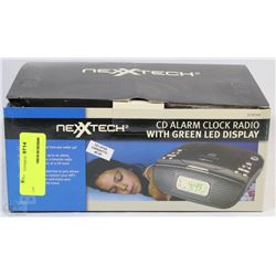 NEXTECH CD ALARM CLOCK RADIO