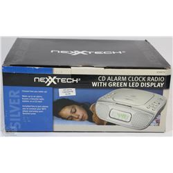 NEXTECH CD ALARM CLOCK RADIO