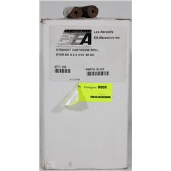 BOX OF STRAIGHT CARTRIDGE ROLLS