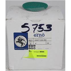 CASE OF 3" SANDING DISCS