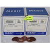 Image 1 : TWO BOXES OF MERIT POWER LOCK SANDING DISCS