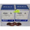 Image 1 : TWO BOXES OF MERIT POWER LOCK SANDING DISCS