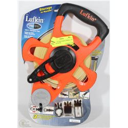 LUFKIN 100' PRO SERIES FIBERGLASS TAPE MEASURE