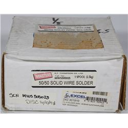 CASE OF 50/50 SOLTER WIRE