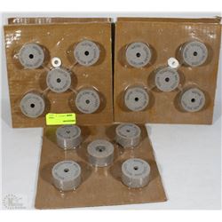 LOT OF 5 PACKS OF GRINDING WHEELS