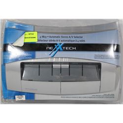 NEXTECH AUTOMATIC STEREO A/V SELECTOR