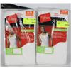 Image 1 : 2 PACKS OF HANES MENS TAGLESS TANK SHIRTS