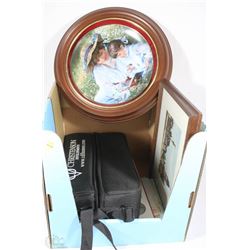 BOX WITH THERMOS GIFT SET, COLLECTOR PLATE WITH