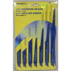 14PC RECIPROCATING SAW BLADE SET