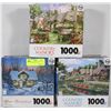 Image 1 : FLAT OF NEW 1000PC PUZZLES NOT OPENED,