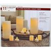 Image 1 : BRAND NEW SET OF 11 FLAMELESS LED CANDLES