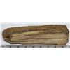 Image 1 : BOX W/LARGE PETRIFIED WOOD PIECE