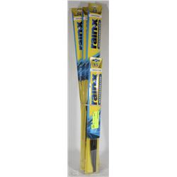 LOT OF 4 RAIN-X WIPER BLADES