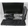 Image 1 : ACER COMPUTER TOWER WITH MONITOR, KEYBOARD & MOUSE