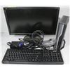 Image 1 : ACER COMPUTER TOWER WITH MONITOR, KEYBOARD & MOUSE