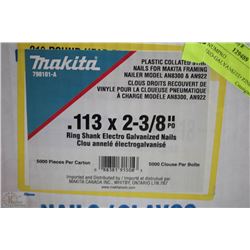 CASE OF MAGNUM PRO ELECTRO GALVANIZED NAILS