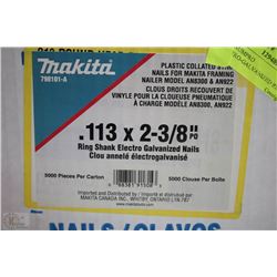 CASE OF MAGNUM PRO ELECTRO GALVANIZED NAILS