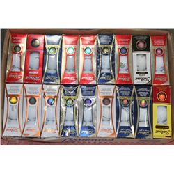 FLAT OF ASSORTED TITLEIST RECLAIMED GOLF BALLS
