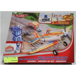 DISNEY PLANES WINGS AROUND THE GLOBE PLAY SET