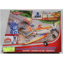 DISNEY PLANES WINGS AROUND THE GLOBE PLAY SET