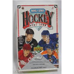 91-92 NHL UPPERDECK HOCKEY CARDS UNOPENED