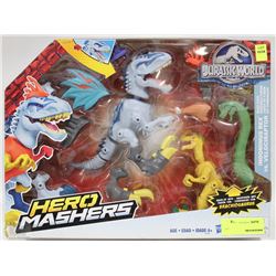 JURASSIC WORLD HERO MASHIERS PLAY SET