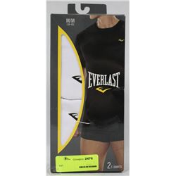 EVERLAST 2PC T SHIRT PACKAGE SIZE MEDIUM