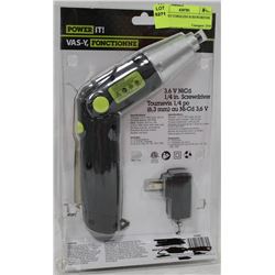 POWERIT CORDLESS SCREWDRIVER