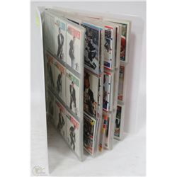 BINDER OF 91 AMERICAN HOCKEY DRAFT PICK SET