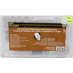 300PC FIX IT FELT PAD AND VINYL BUMPER SELF
