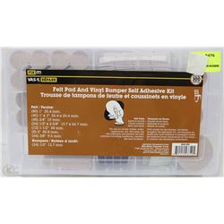 300PC FIX IT FELT PAD AND VINYL BUMPER SELF