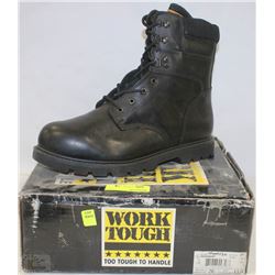 STEEL TOE WORK BOOTS SIZE 13