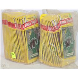 TWO BUNDLES OF TREE SHAPED AUTO AIR FRESHENERS