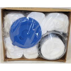 BOX OF WYPALL WIPERS FOR CLEANERS, SOLVENTS, AND