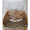 Image 1 : BOX OF VARIOUS GLASS AND CRYSTAL SERVING PLATTERS