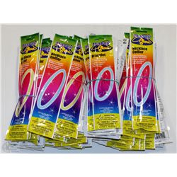 LOT OF 80 GLOW BRACELETS & NECKLACES