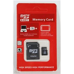 NEW 32GB MICRO SD CARD WITH ADAPTOR