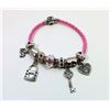 Image 1 : PANDORA STYLE PINK BRACELET
