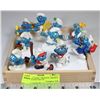 Image 1 : VINTAGE "RARE" ORIGINAL SMURFS BULLEY PEYO SET OF