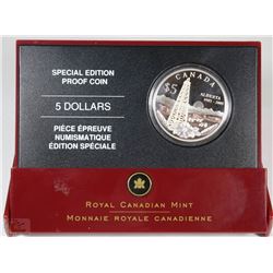 RCM 2005 $5 SILVER COIN - ALBERTA