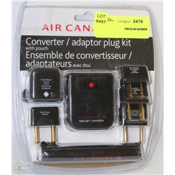 AIR CANADA CONVERTER/ ADAPTOR PLUG KIT